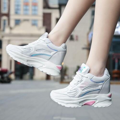 2021 Women Sneakers Shoes woman Women Leather Platform Gym Shoes Fashion Casual Shoe Zapatillas Mujer Tenis Fitness basket femme