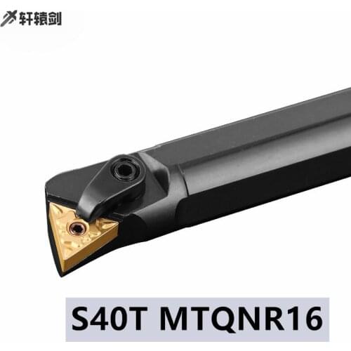 1PC S40T MTQNR16 For TNMG Insert CNC Lathe MTQNL Outer Turning Tool Holder