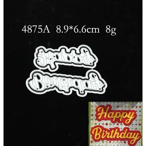 2021 Letter Metal Cutting Dies DIY Scrapbooking Paper Photo Album Crafts Knife Mould Cards Embossing Mold Stencils for Decor