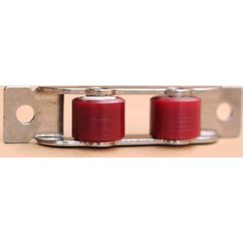 4 Pcs/lot stainless steel door window silent nylon pulley slot wheel sliding door fittings glass door sliding rollers