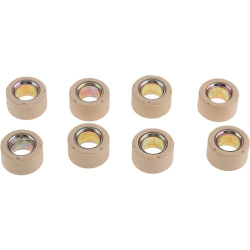 8 Pieces Performance Racing 20x12mm Variator Roller Weights 12.8 gram for Yamaha LH250 YP250
