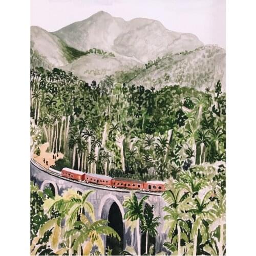 Daimond Painting Scenery Diamond Embroidery Kit Embroidery Kit Diamond Painting Full Drill Round