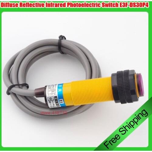 Diffuse Infrared Sensor E3F-DS30P4 Photoelectric Switch Induction Proximity Switch PNP Three Lines Normally Open
