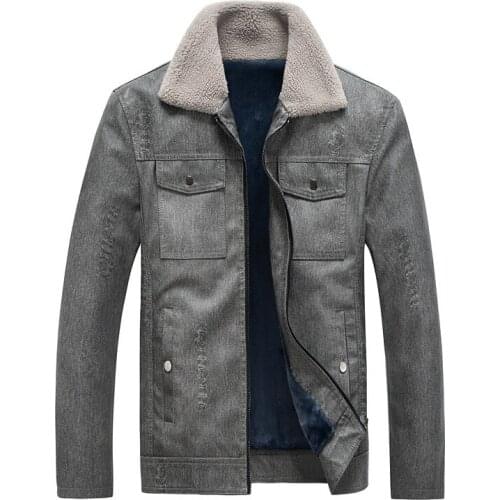 KK LUFAINA Men's Faux Leather Jackets