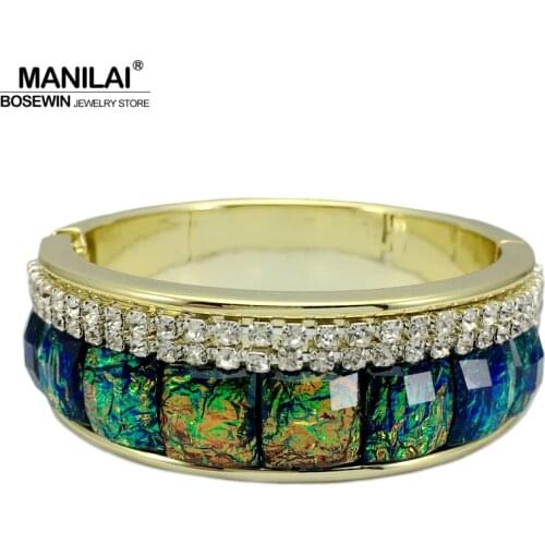 Браслеты из камней MANILAI China At AliExpress