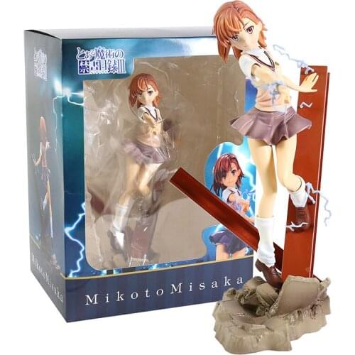 A Certain Magical Index Misaka Mikoto 1/7 Scale PVC Figure Collectible Model Toy