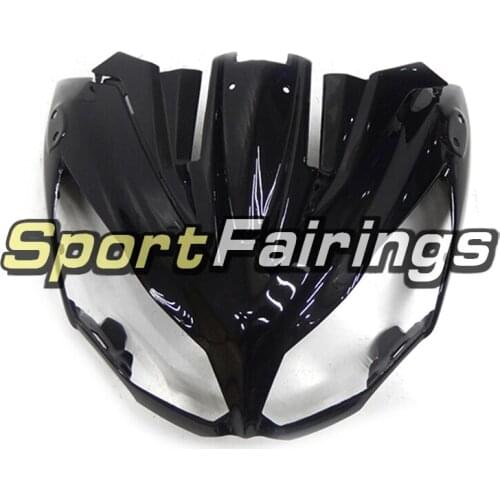 Painted Front Fairing For Kawasaki ER6F 2012 - 2015 ABS Motorbike Bodywork Part Headlight Frame Gloss Black