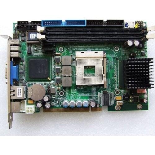 Original HSB-835P P4 PCI half-size industrial motherboard tested working