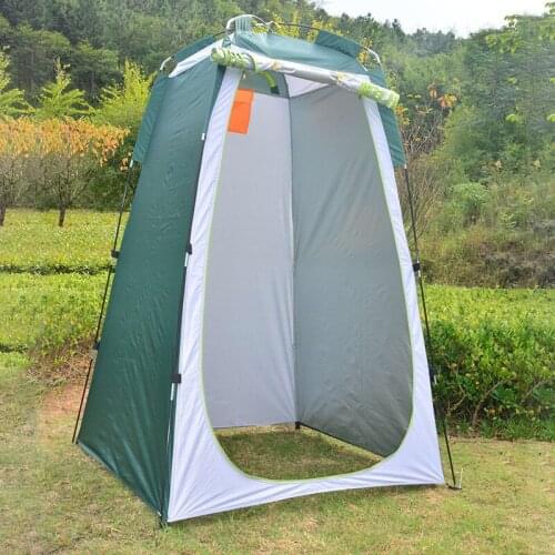 Portable Outdoor Shower Tent Easy Set Up Camp Toilet Rain Shelter for Camping Beach Portable Pop Up Privacy Tents Camping X658B