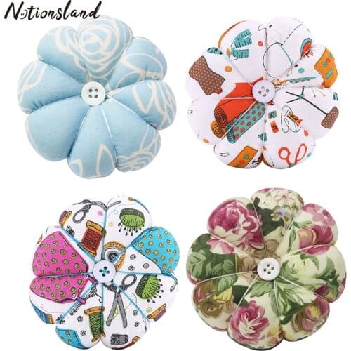 1pc Cross Stitch Needle Sewing Pin Cushion Button Wrist Strap Holder for Stitch Sewing Needlework Accessory