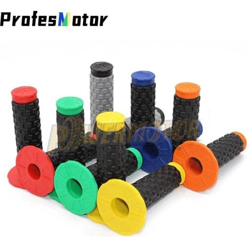 Pro Taper Grip Handle Dirt Bike Rubber Grips 22mm Handle Grip Double color Pillow Top Moto Grips For Motocross Motorcycle