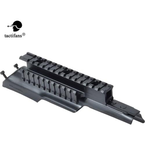 Tactical AK47 AK Tri-rail Integral Rail Mount Receiver Top Cover Scope Mount Picatinny Weaver Rail Base For Hunting Accessories