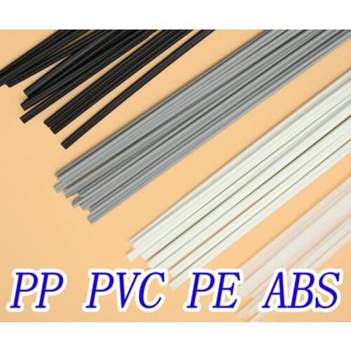 High quality 4 KIND Plastic welding rods welder rods ABS/PP/PVC/PE for plastic welder gun/hot air gun free shipping