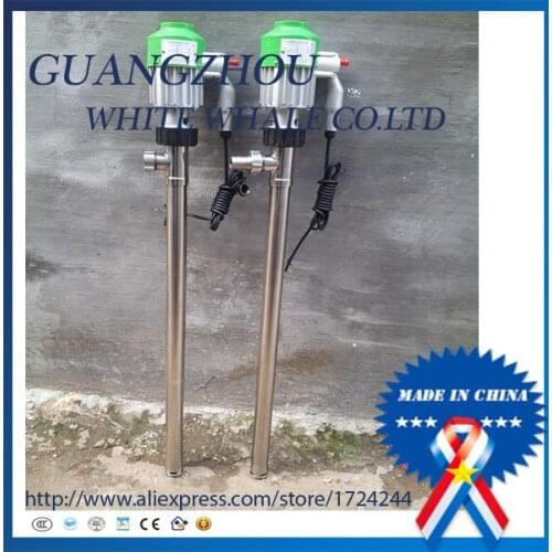 10% off hot sale SB-3-1 150L/Min 10m chemical barrel pump (Stainless steel tube and Impeller)