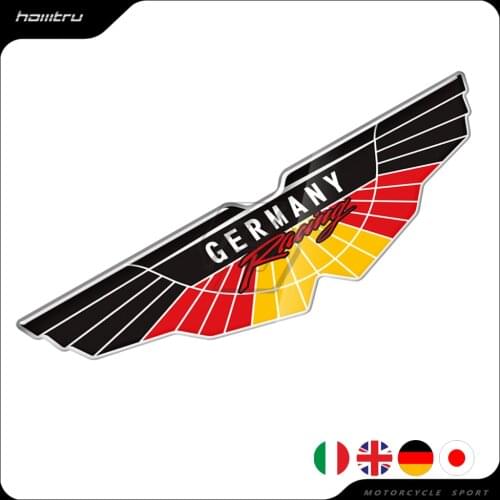 3D Motorcycle Flag Sticker Case for BMW Motorrad R1200GS R1250GS F850GS F750GS G310GS F900XR Decals