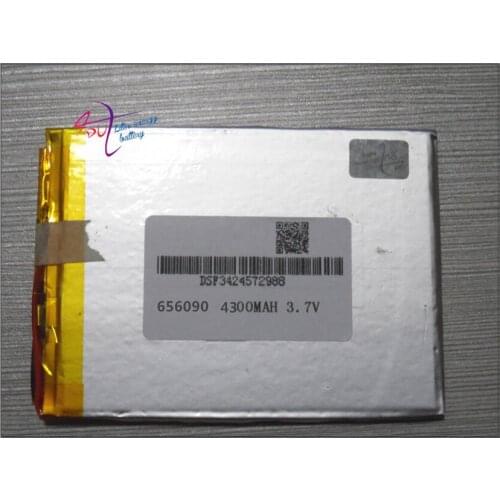 656090 4300mAh polymer battery mobile power / LED lights for battery customization