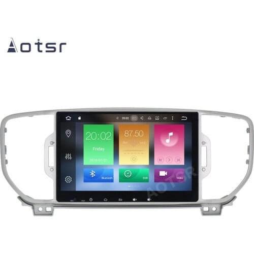 AOTSR 2 Din Radio Android 10 For KIA Sportage 4 KX5 2016 2017 2018 Car Multimedia Player GPS Navigation 2Din Autoradio Head Unit