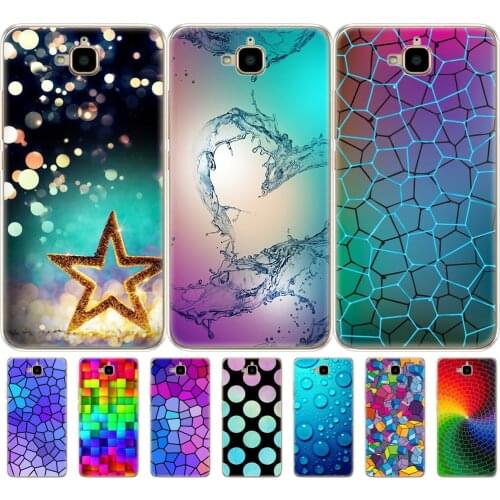 Case for Huawei Honor 4C Pro Case Honor 4C Pro Cover Soft silicon Back Case for Huawei Y6 Pro 2015 Case TIT-L01 TIT-TL00 Phone