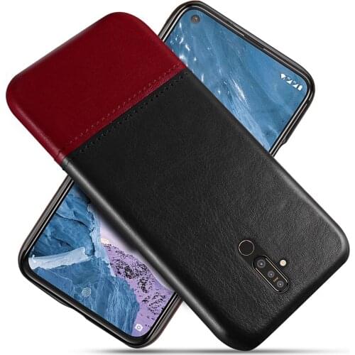 For Nokia 7.2 8.1 8.3 2 3.1 2.3 3.4 4.2 6.2 5.3 7.1 Leather PU Stitching Slim Phone cases Antiskid Anti-fall Untrathin case