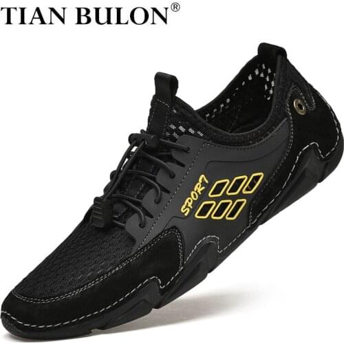 Summer Mesh Men Casual Shoes Comfortable Soft Sneakers Breathable Slip-on Mens Flat Driving Shoes Walking Shoes Zapatos Hombre