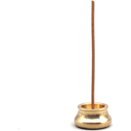 Bowl Shape Brass Incense Burner Holder For Incense Stick Home Decoration Incense Burner Frame Incense Burner Plate