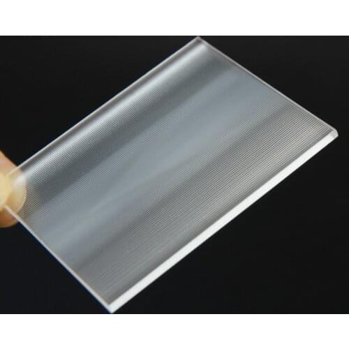 Llinear Fresnel Lens PMMA Focal Length 150mm Projector Optical Fresnel Lens Solar Energy Concentrator Lenses 50x50mm 187x50mm