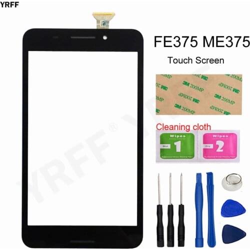 New Touch Screen For Asus Fonepad 7 FE375 FE375CG FE375CXG ME375 K019 Touch Screen Digitizer Glass Panel Assembly Parts