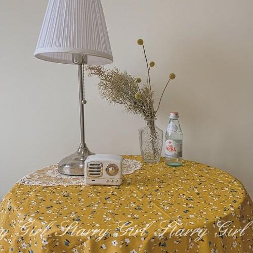 Broken flower tablecloth Korean blog ins and tablecloth retro background cloth wild Photo Props cloth picnic mat kitchen tools