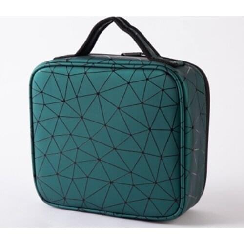 Portable PU Makeup Bag Womens Cosmetic Bags Waterproof Organizer Make Up Cases Large Capacity Travel Toiletries Storage Box