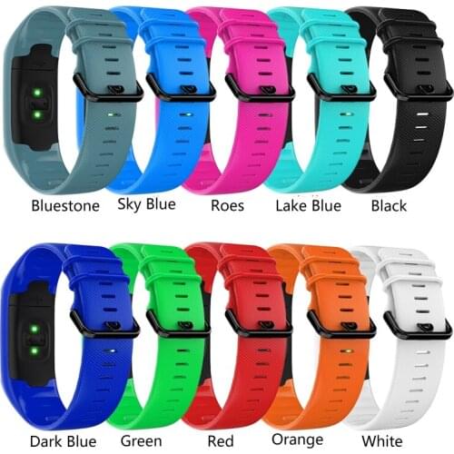 Replacement Wrist Band Silicone Watchband Smart Watch Strap For Polar A360 A370 Q81F