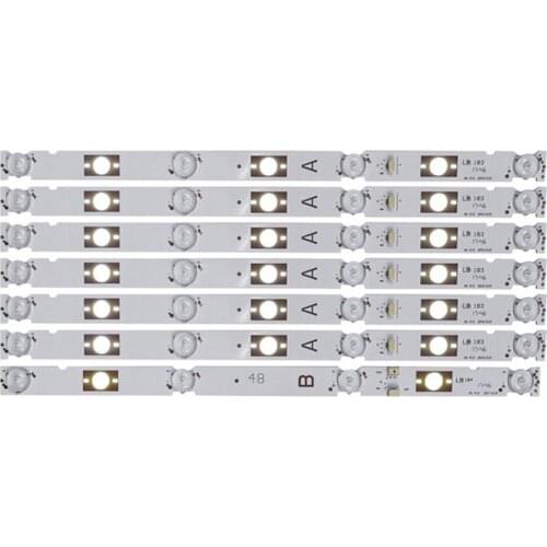 LED Backlight Lamps strip for Sony 48"TV KDL-48W650D LB48009 V0_03 M30900 NS6S480DND02 LSY480WN02-301 KDL-48W653 LSY480HN02-F02
