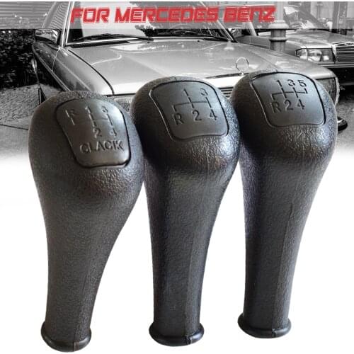 High Quality 4 5 Speed For Mercedes Benz E Class W124 Gear Shift Knob Lever Stick Handle Head Ball