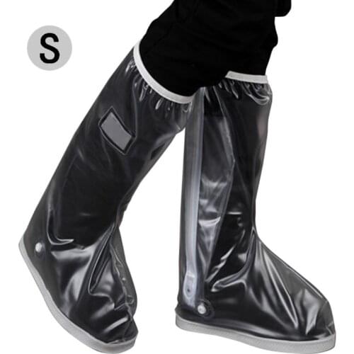 Y166 Waterproof Rain Boots Black Protective Overshoes Road Bike Shoe Cover Protector