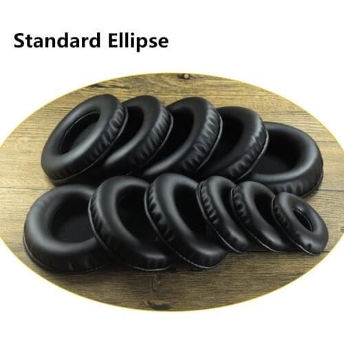 General 100X80 95X75 70X60MM 120X100 Soft Protein Skin Memory Foam Ear Pads Cushions for Headphones high quality 10.10