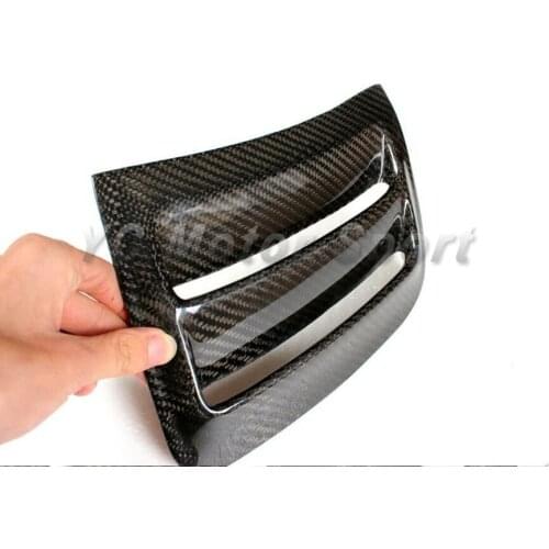 Car Accessories Carbon Fiber Front Bumper Vent 2pcs Fit For 2008-2010 MB W204 C63 AMG Front Bumper Vent Covers