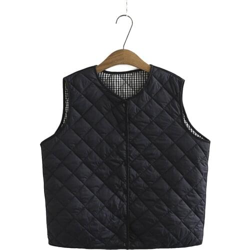 BISENMADE Women's Quilted Vests
