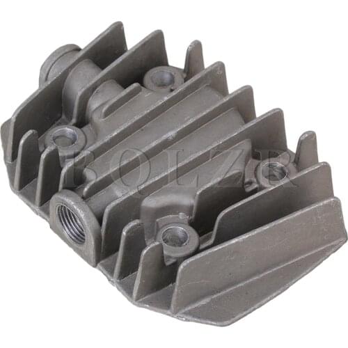 CNBTR Air Compressor Parts Hardware 3/8BSP Female Thread Dia Cylinder Head 9mm Bore