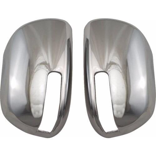 Chrome Car Side Door Rear View Mirror Cover For Alphard 20 VOXY 70 Previa 50 Noah Rearview mirror
