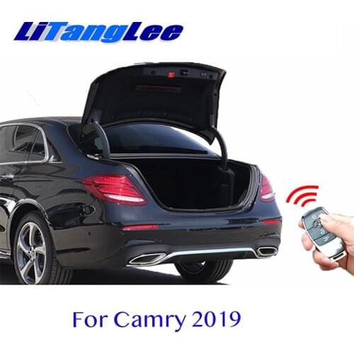 LiTangLee Car Electric Tail Gate Lift Trunk Rear Door Assist System For Toyota Camry XV70 2017~2020 Original key Remote Control