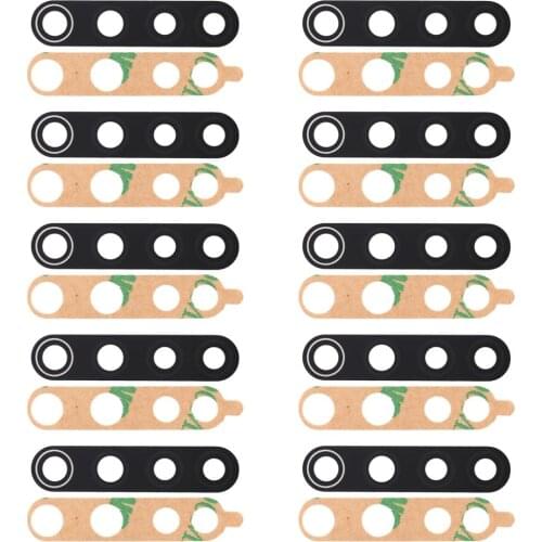 IPartsBuy 10 PCS Back Camera Lens for Xiaomi Redmi Note 8