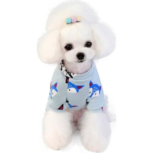 Dog Clothes Cute Small Dogs Pajamas Pet Home Clothing Cat four-legged Jumpsuit Ropa Para Perros