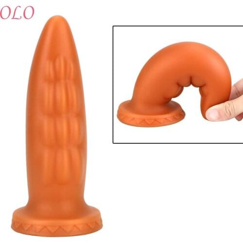 Huge Smooth Butt Plug Sex Shop Extra Big Anal Plug Prostate Massager Anus Dilator Sex Toys For Women Men Anus Expansion Silicone