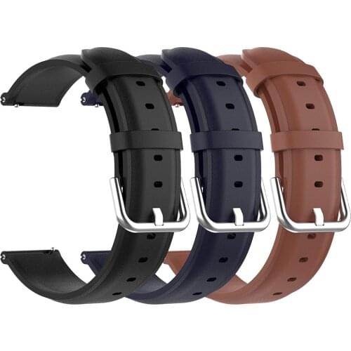 Rondaful 22mm Premium Watch Band Soft Breathable Replacement Wrist Strap Belt Adjustable Wrist Band For Ticwatch Pro Smart Watch