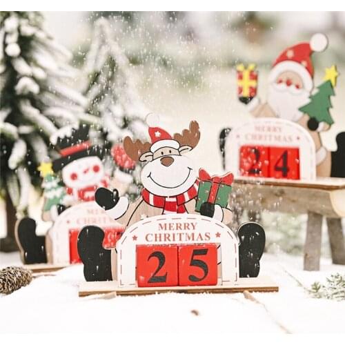 Christmas Wooden Ornaments Kids Toys For Chirstmas Tree Hanging Pendants Xmas Decoration For Home Party New Year 2022 Noel