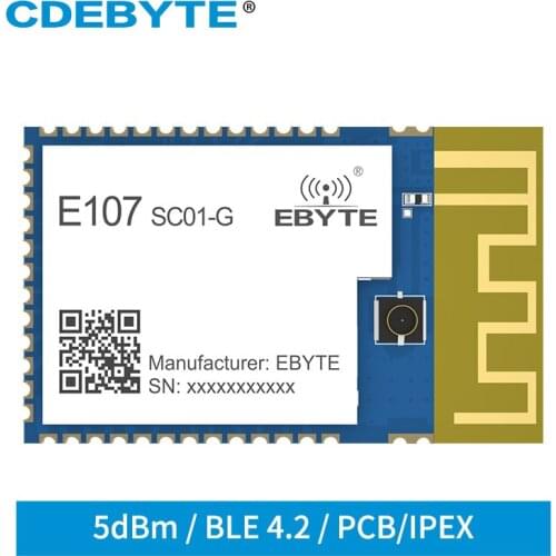 CDEBYTE E107-SC01-G 2.4GHz large-scale star network networking low-power 5dbm Gate way SMD data acquisition communication module