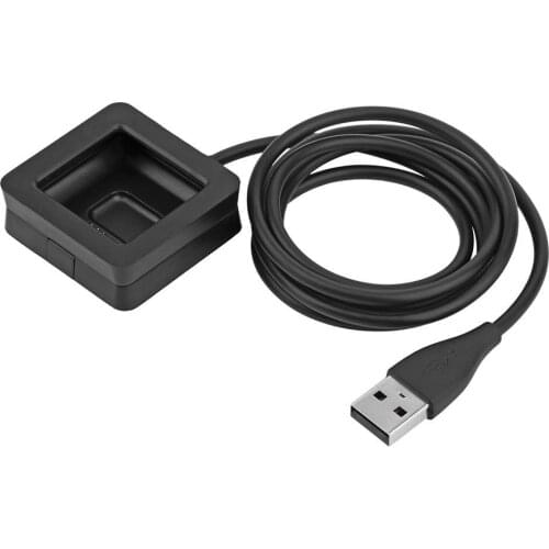 USB Charging Data Cable Charger Lead Dock Station with Chip for Fitbit Blaze Fitness Tracker Wristband High Quality Data Cable