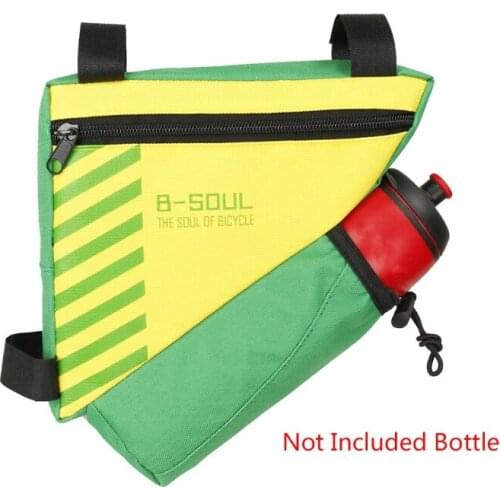 Waterproof Bicycle Triangle Bag Mountain Bike Front Frame Pouch Cycling Tube Saddle Water Bottle Pocket Pack Holder