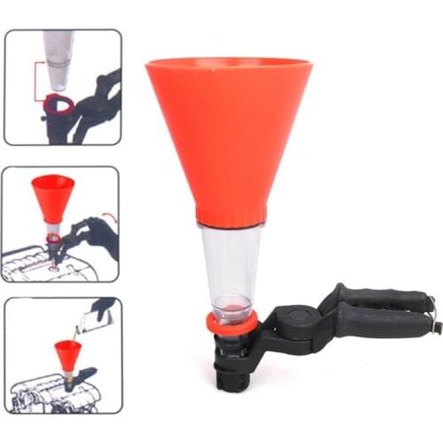 Auto And Motorcycle Funnel Tools Adjustable Engine Funnel Oil Filling And Oil Change Equipment Auto Maintenance Tools