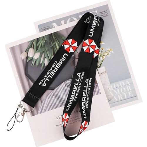 ZF2791 1pcs Science Fiction Movie Umbrella Lanyard Badge ID Lanyards Mobile Phone Rope Key Lanyard Neck Straps Accessories