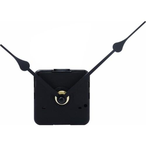 1pc Clock Movement DIY Repair Tools Accessories Black Hands Quartz Clock Movement Mechanism Parts Kit